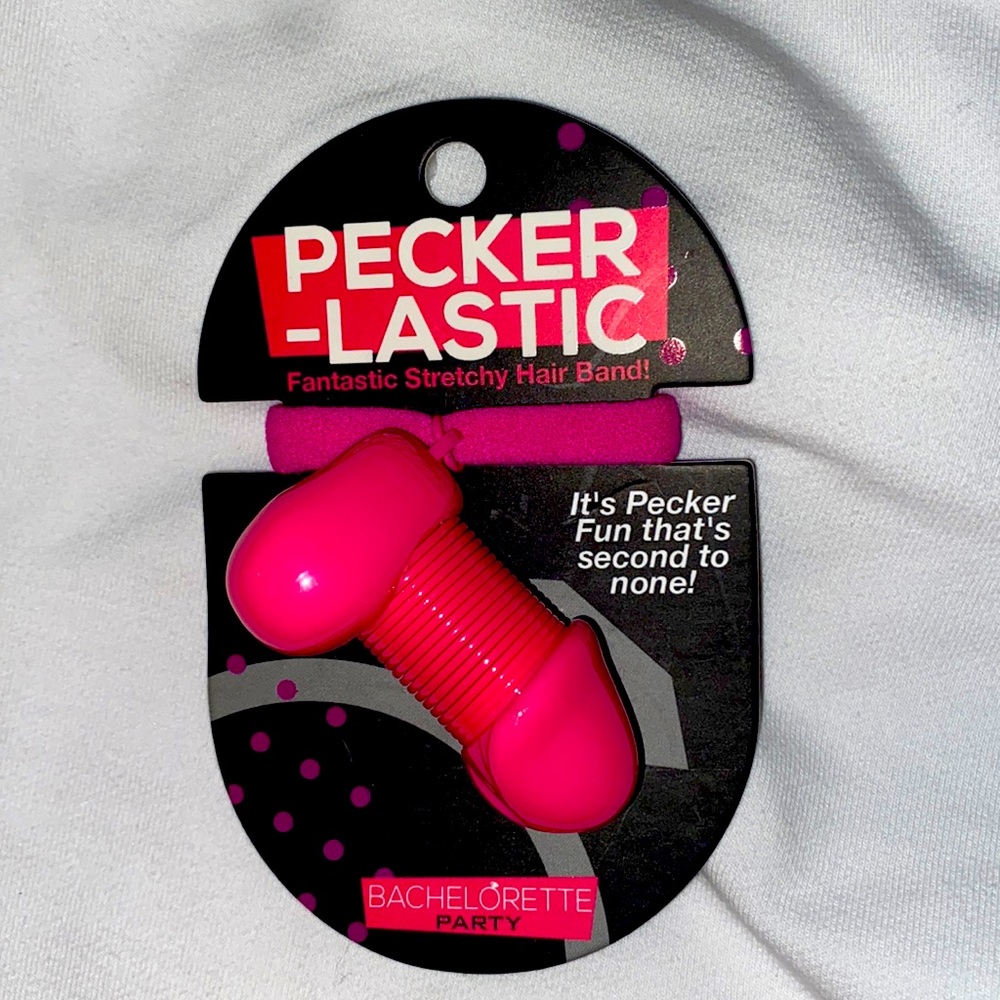 PECKER-LASTIC PONYTAIL HOLDER